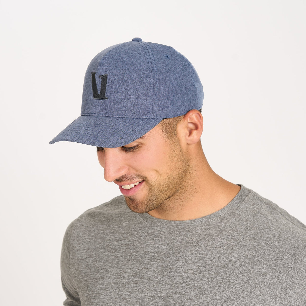 Magnitude Hat | Light Navy Heather