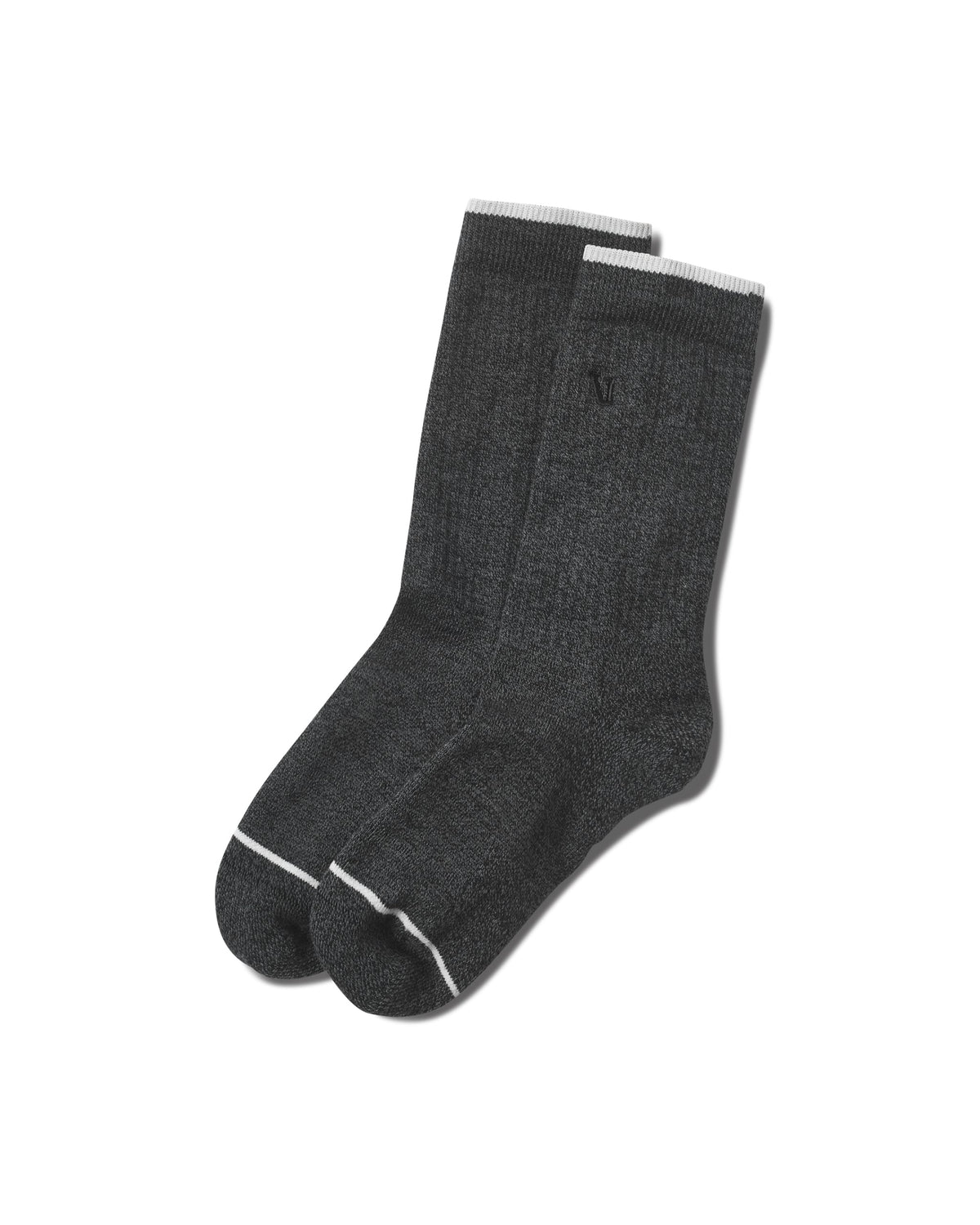 V1 Crew Sock 1.0 | Charcoal Heather (OLD)