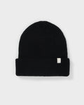 Alpine Waffle Beanie | Black