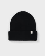 Alpine Waffle Beanie | Black