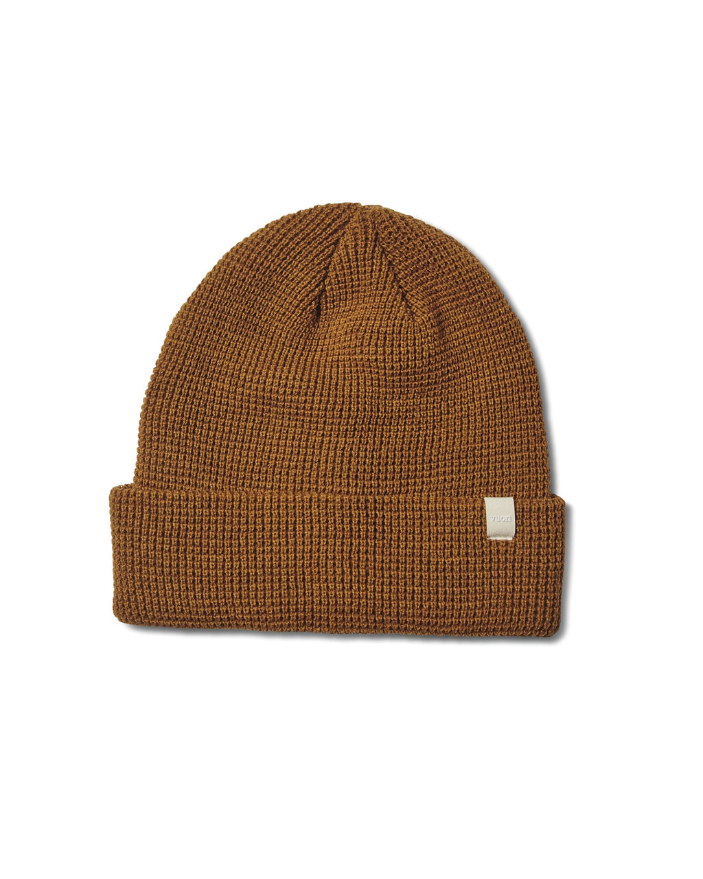 Alpine Waffle Beanie | Caramel