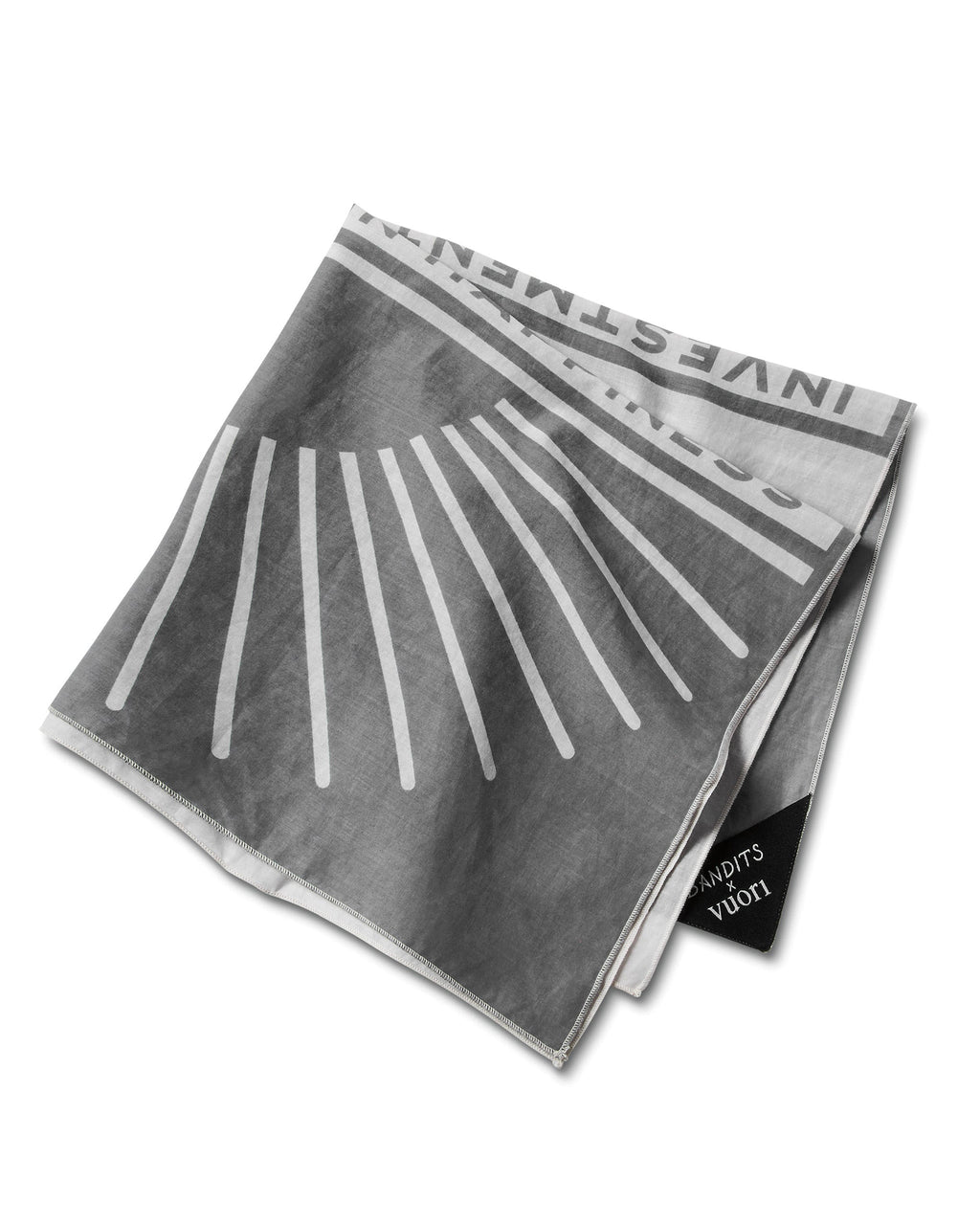 Happiness Bandana | Light Grey