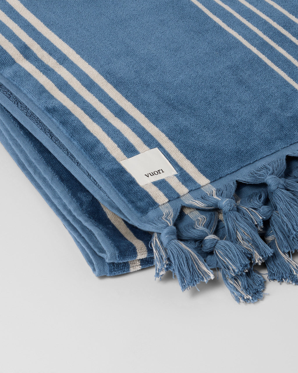 Fringe Beach Towel | Pond