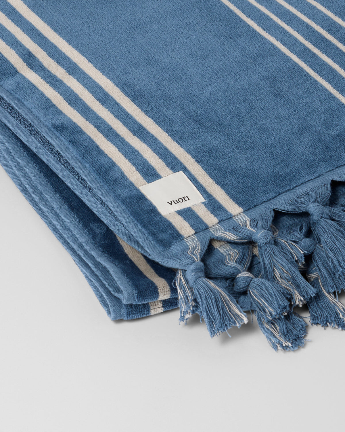 Fringe Beach Towel | Pond