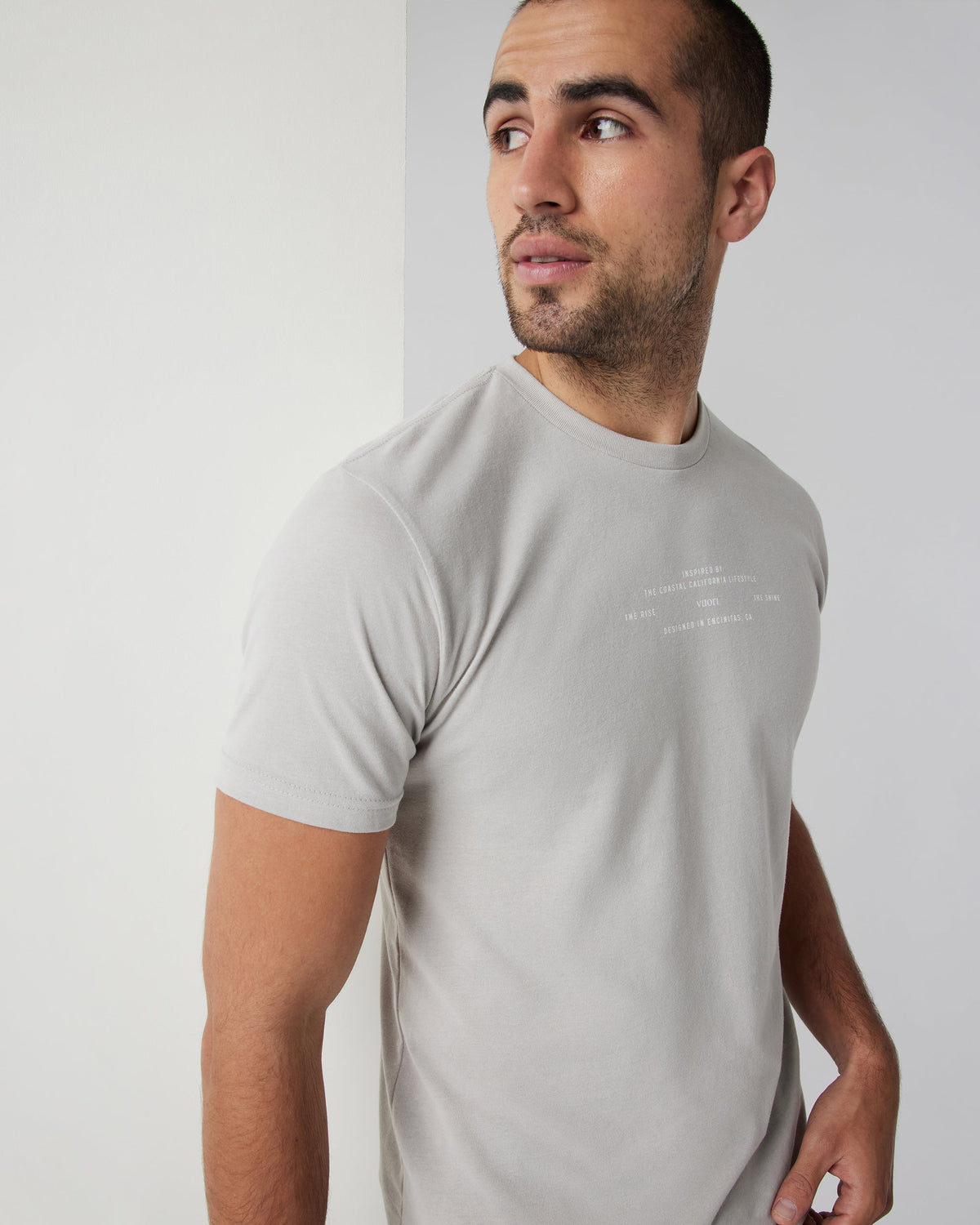 Coastal Lifestyle Tee | Light Grey