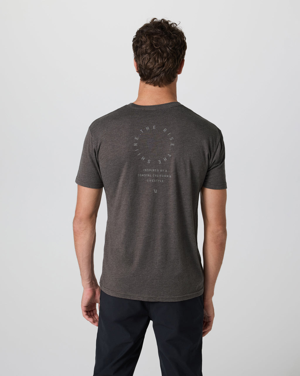 California Tee | Macchiato Heather