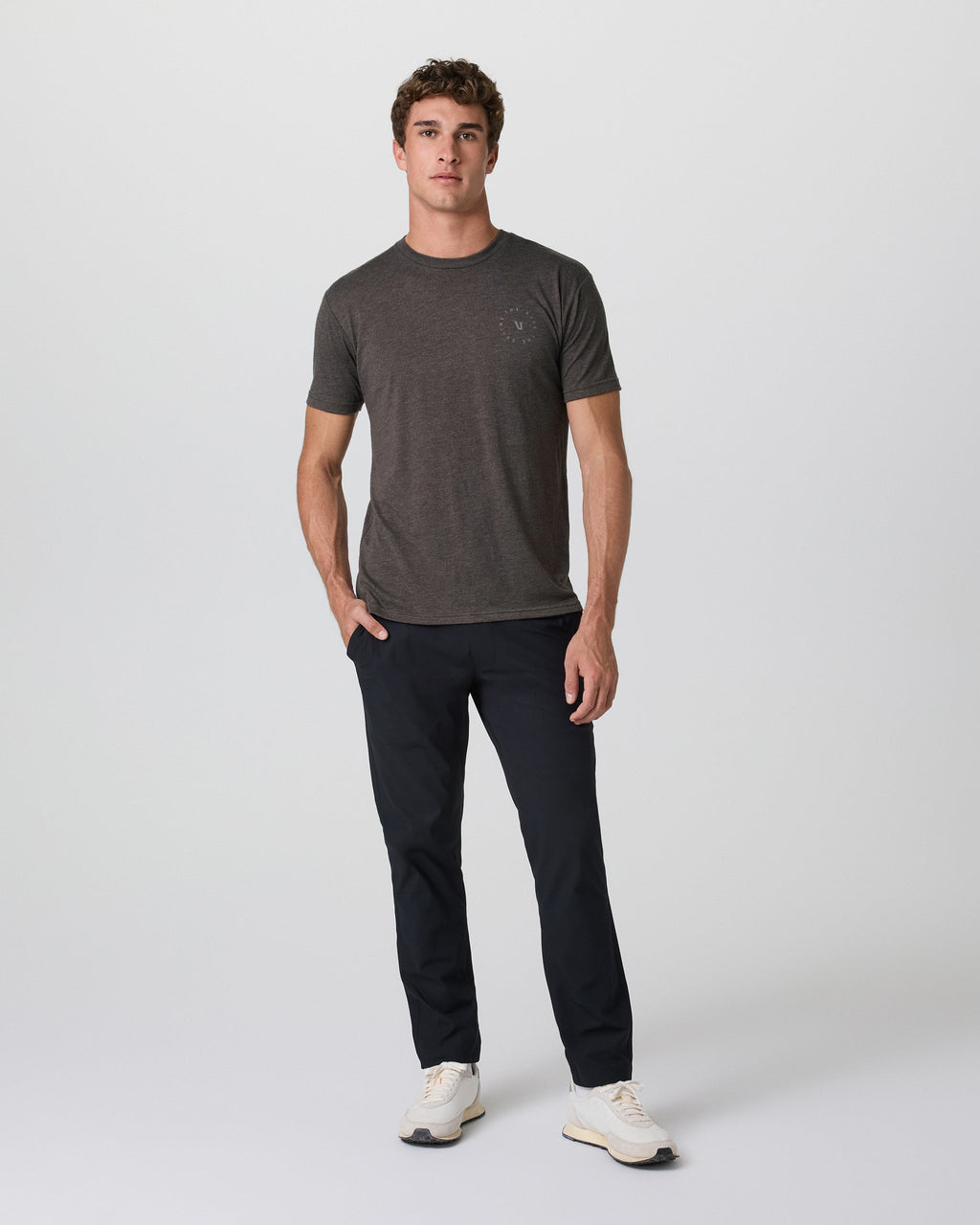 California Tee | Macchiato Heather