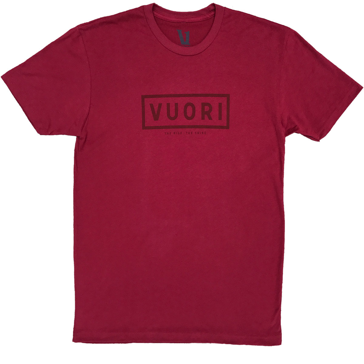 Boxed Vuori Tee | Cardinal