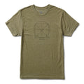 Geo Tee | Army Heather