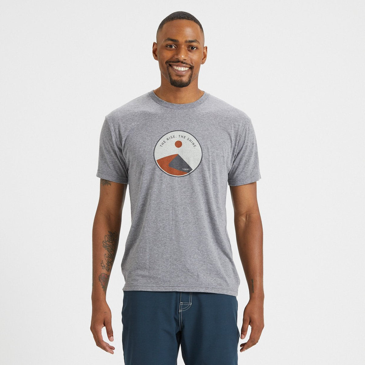 Dunes Tee | Heather Grey