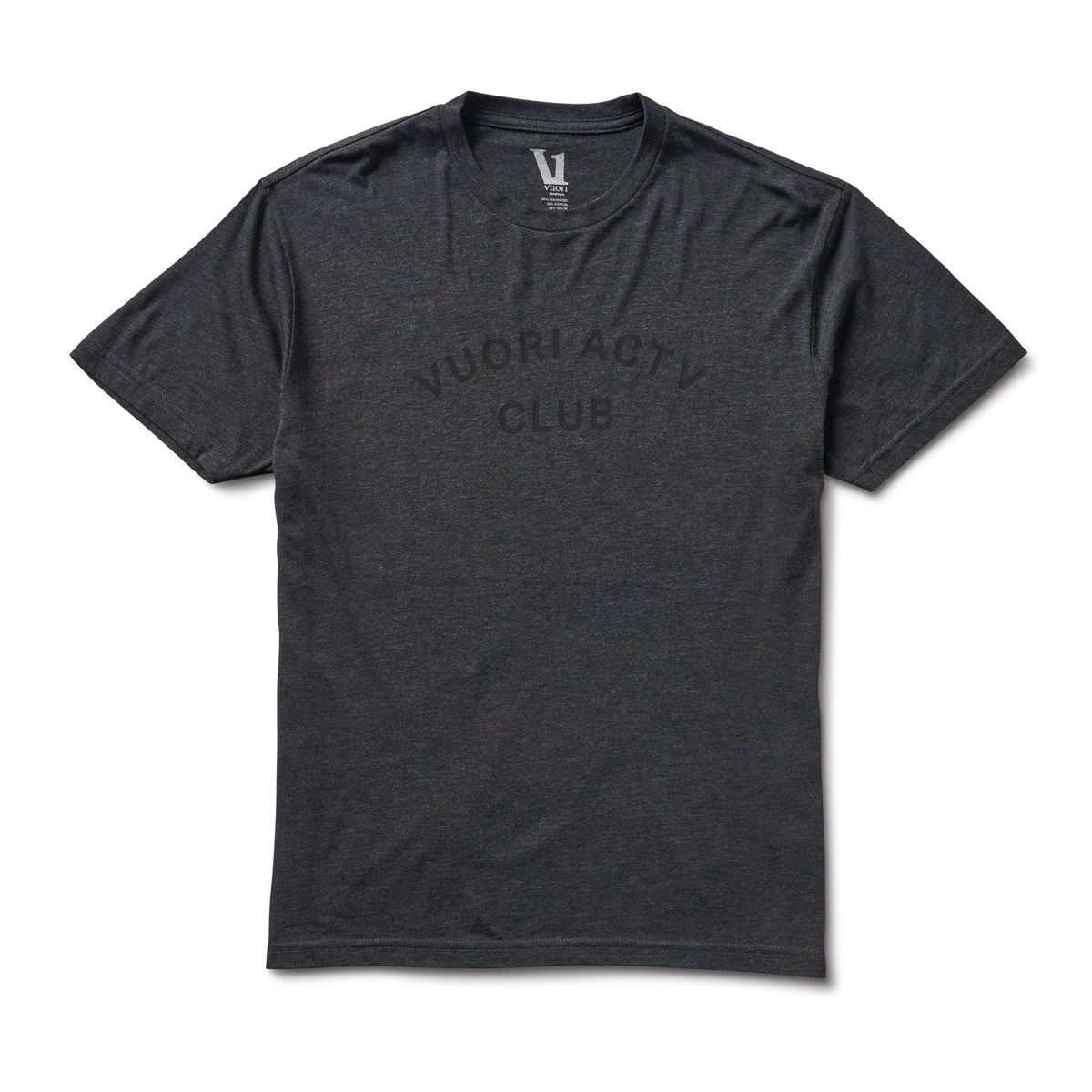 ACTV Club Tee | Charcoal Heather