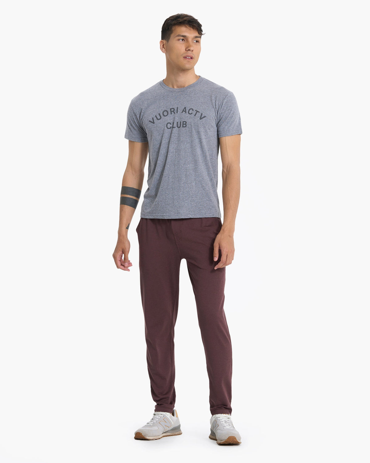 ACTV Club Tee | Heather Grey