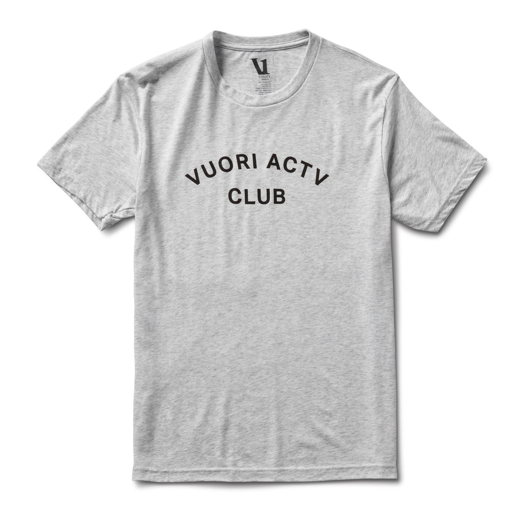 ACTV Club Tee | White Heather