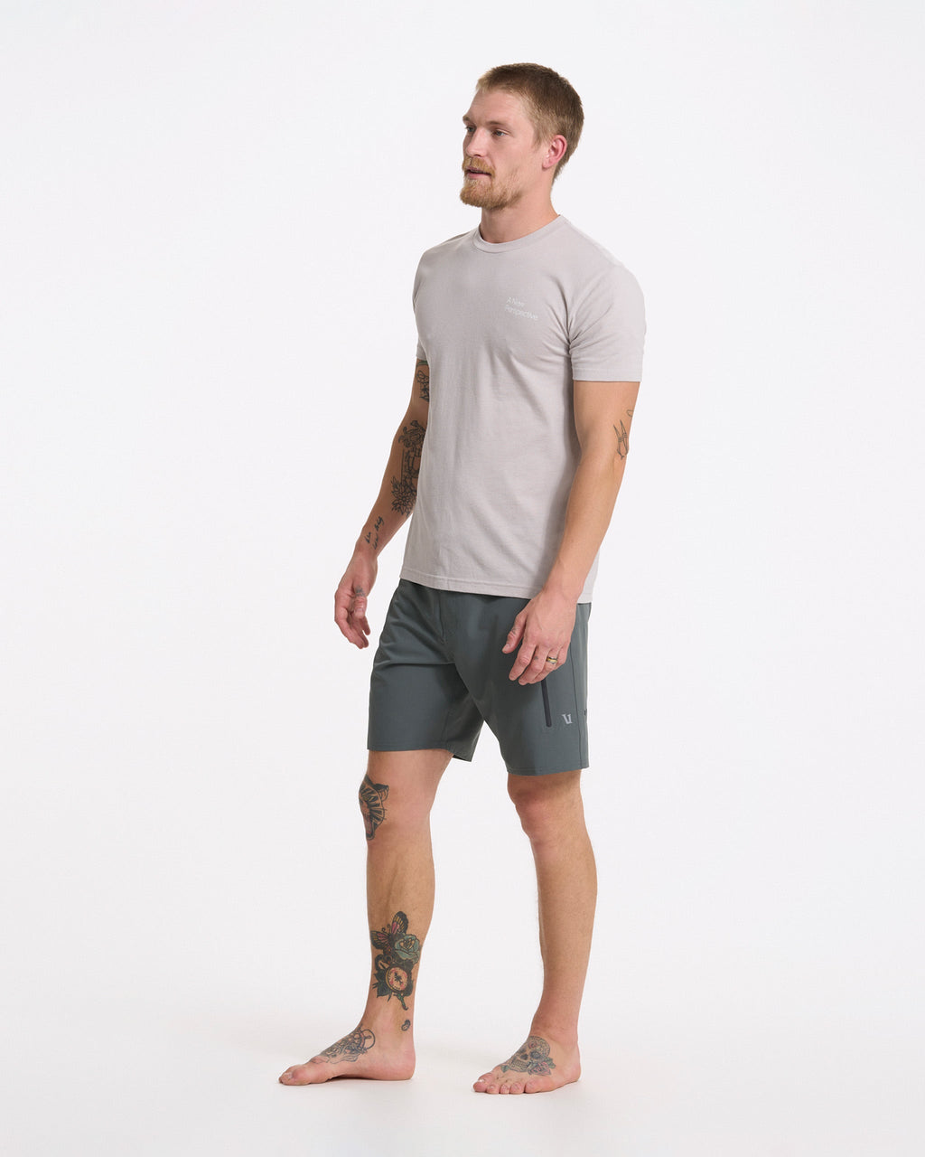 Dimension Tee | Light Grey