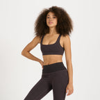 Lux Rib Daily Bra | Quartz Heather