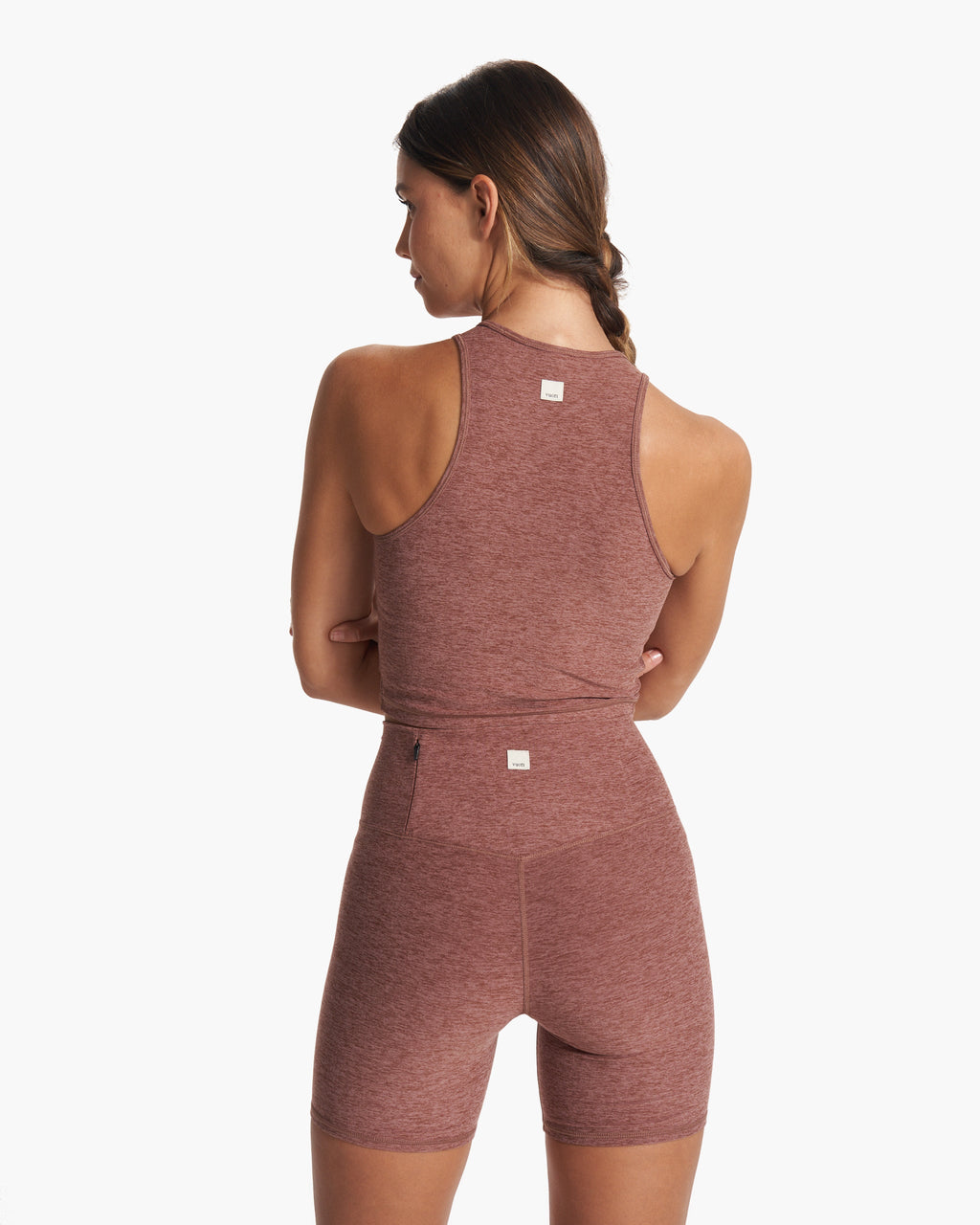 Elevation Plyo Tank | Hazelnut Heather