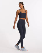 Long Line Elevation Bra | Midnight Heather