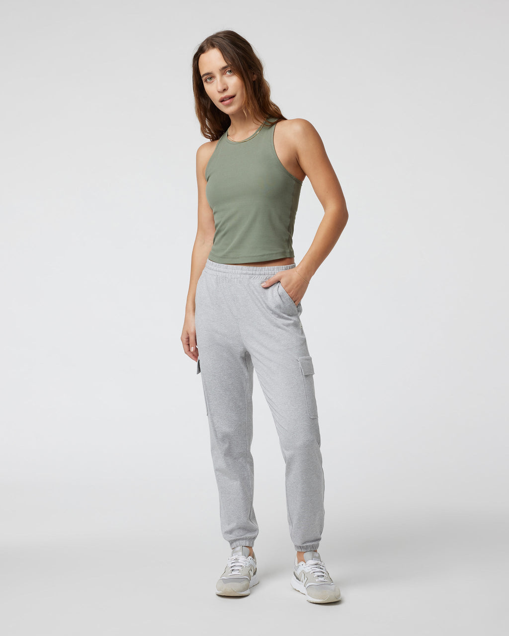 Pose Plyo Tank | Pistachio
