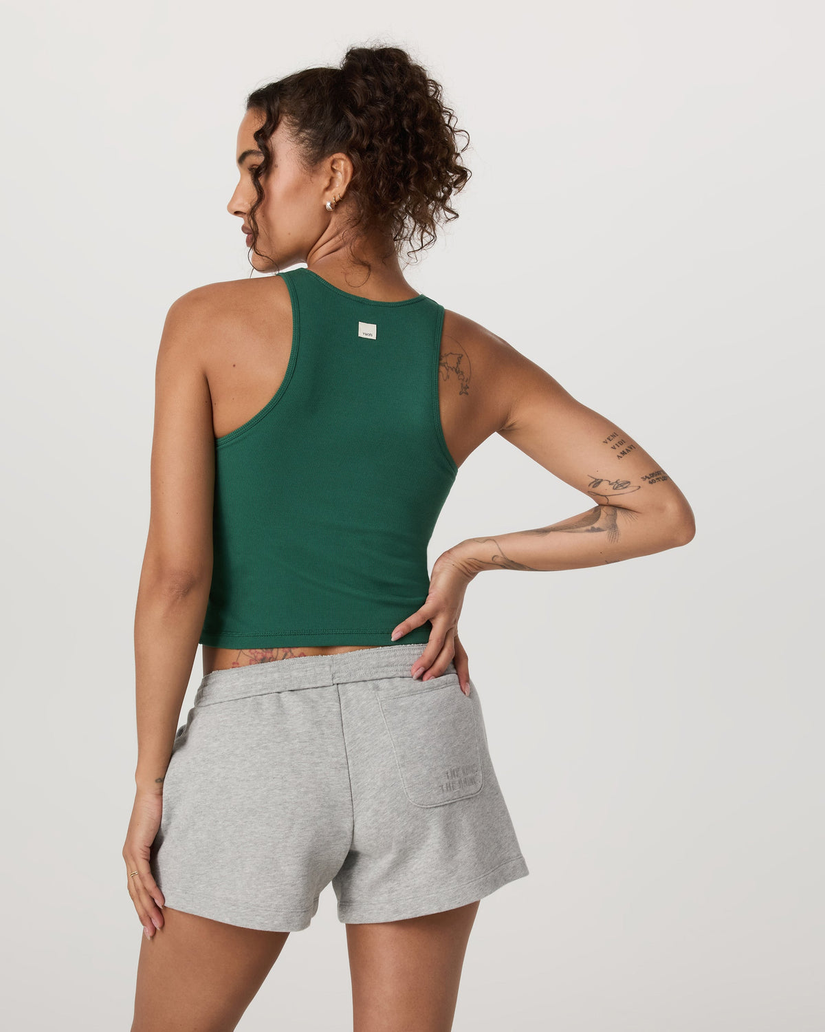 Pose Plyo Tank | Viridian
