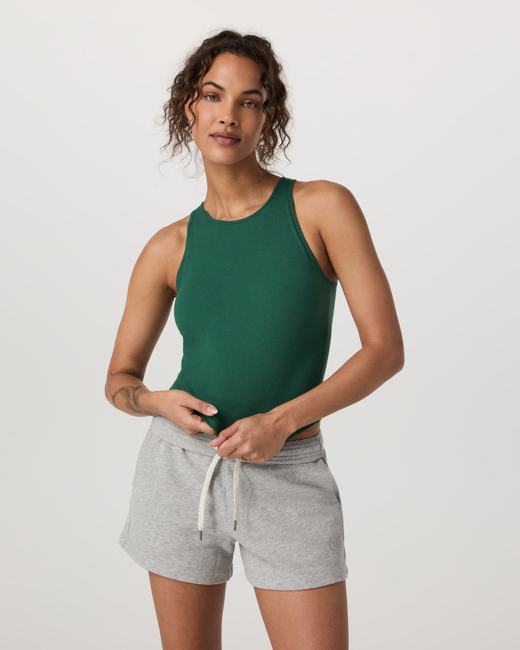 Pose Plyo Tank | Viridian