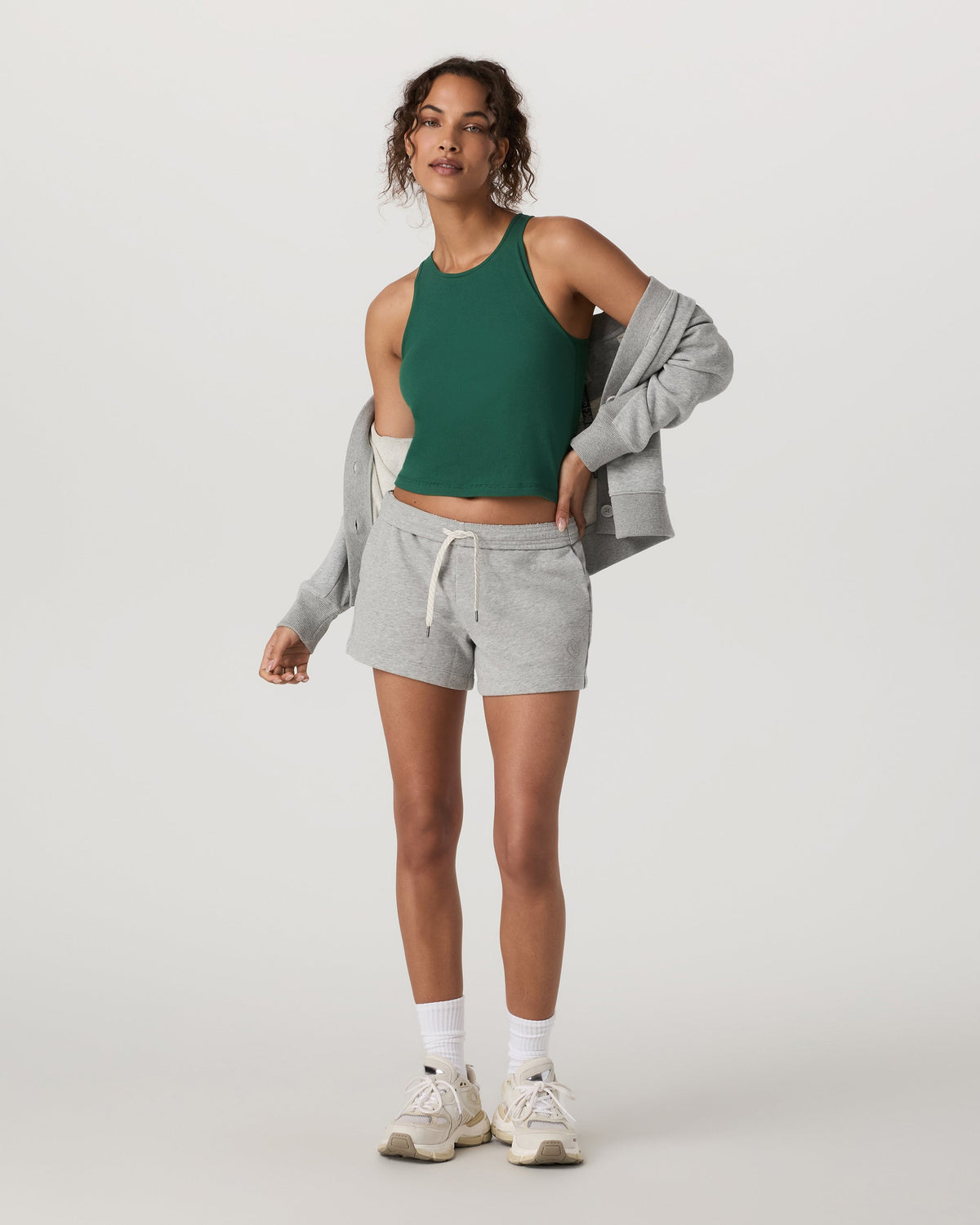 Pose Plyo Tank | Viridian