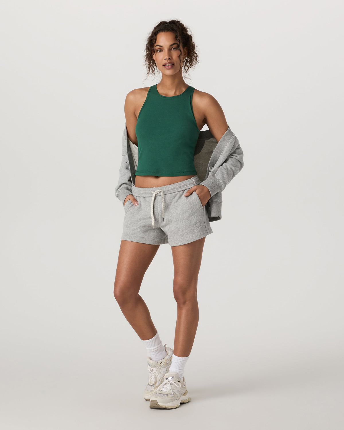 Pose Plyo Tank | Viridian