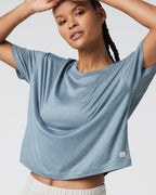 Energy Tee | Smoke Blue Heather