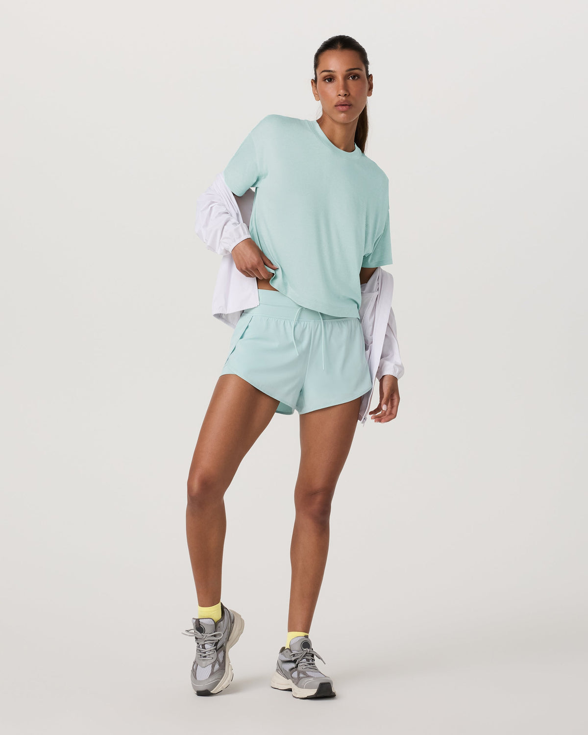 Energy Tee | Sea Spray Heather