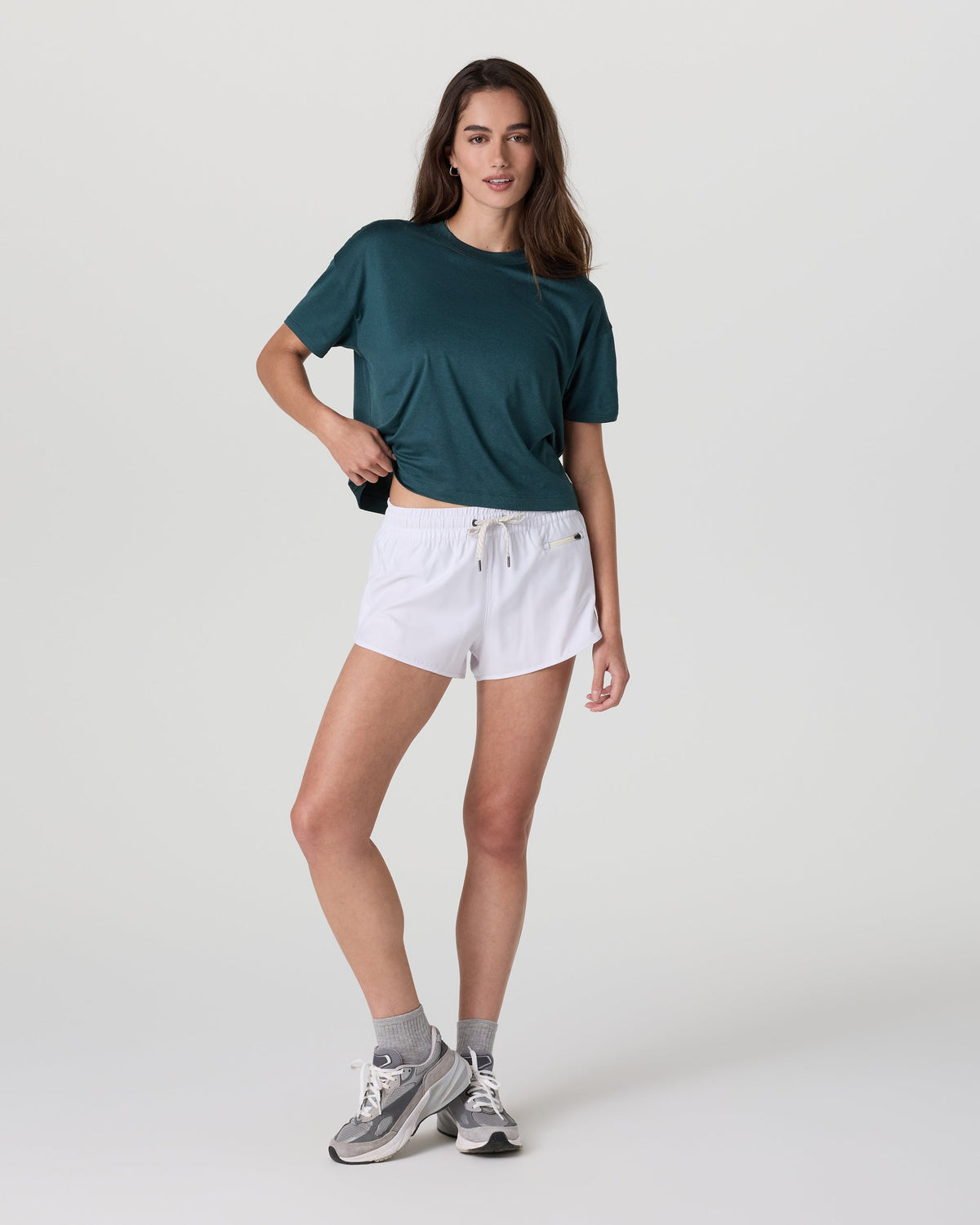 Energy Tee | Moss Heather