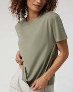 Feather Tee | Metal