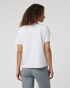 Feather Tee | White
