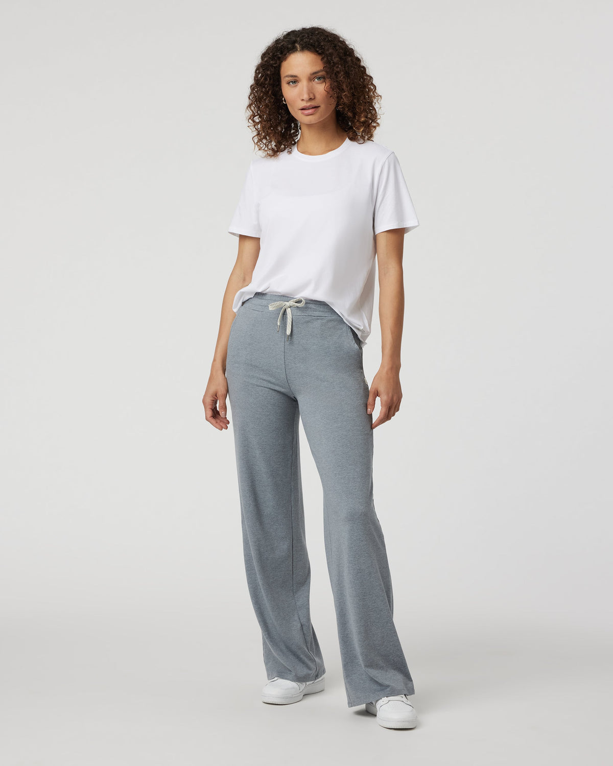 Feather Tee | White