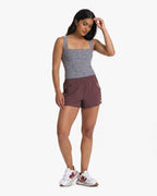 Elevation Square Neck Tank | Heather Grey