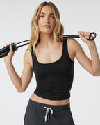 Halo Essential Tank | Black Heather