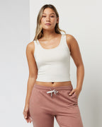 Halo Essential Tank | Milkweed Heather