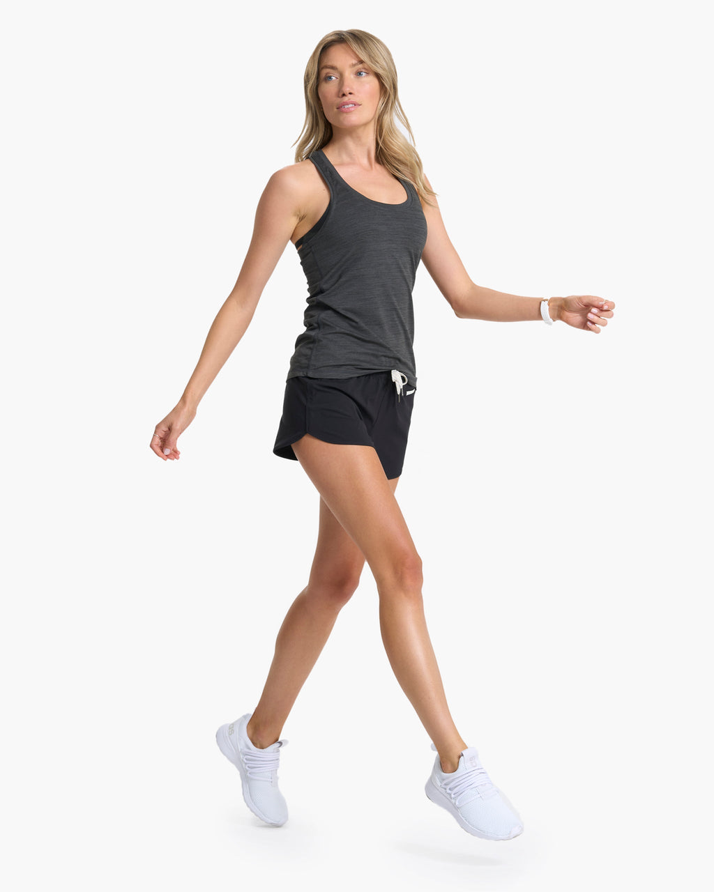 Lux Performance Tank | Charcoal Heather