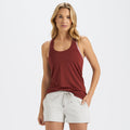 Lux Performance Tank | Spice Heather
