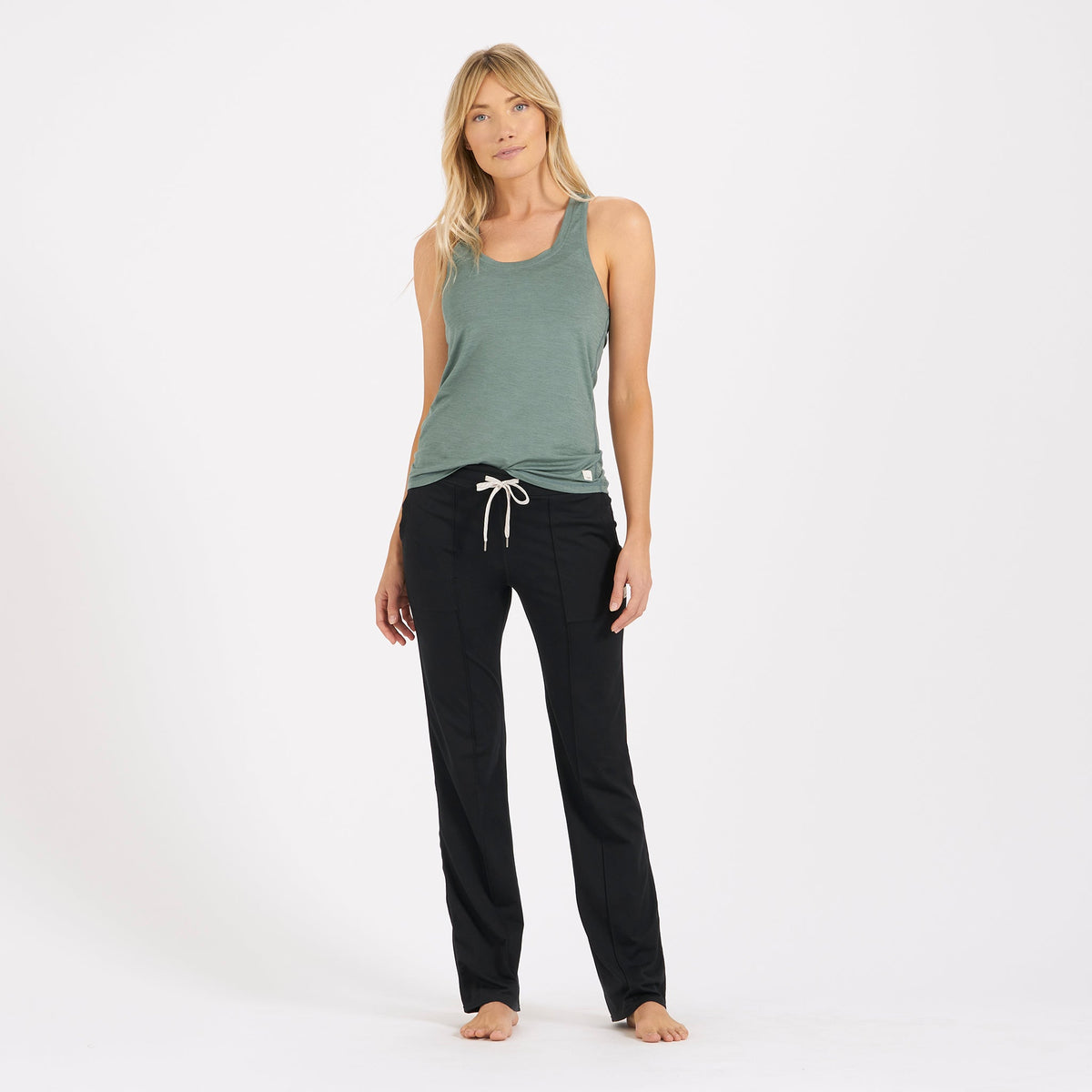 Lux Performance Tank | Kelp Heather