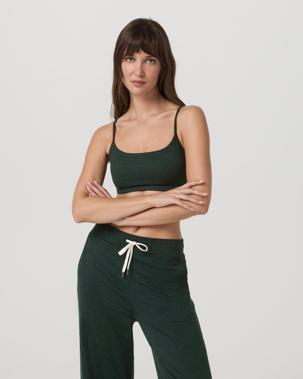 Halo Essential Bra | Evergreen Heather