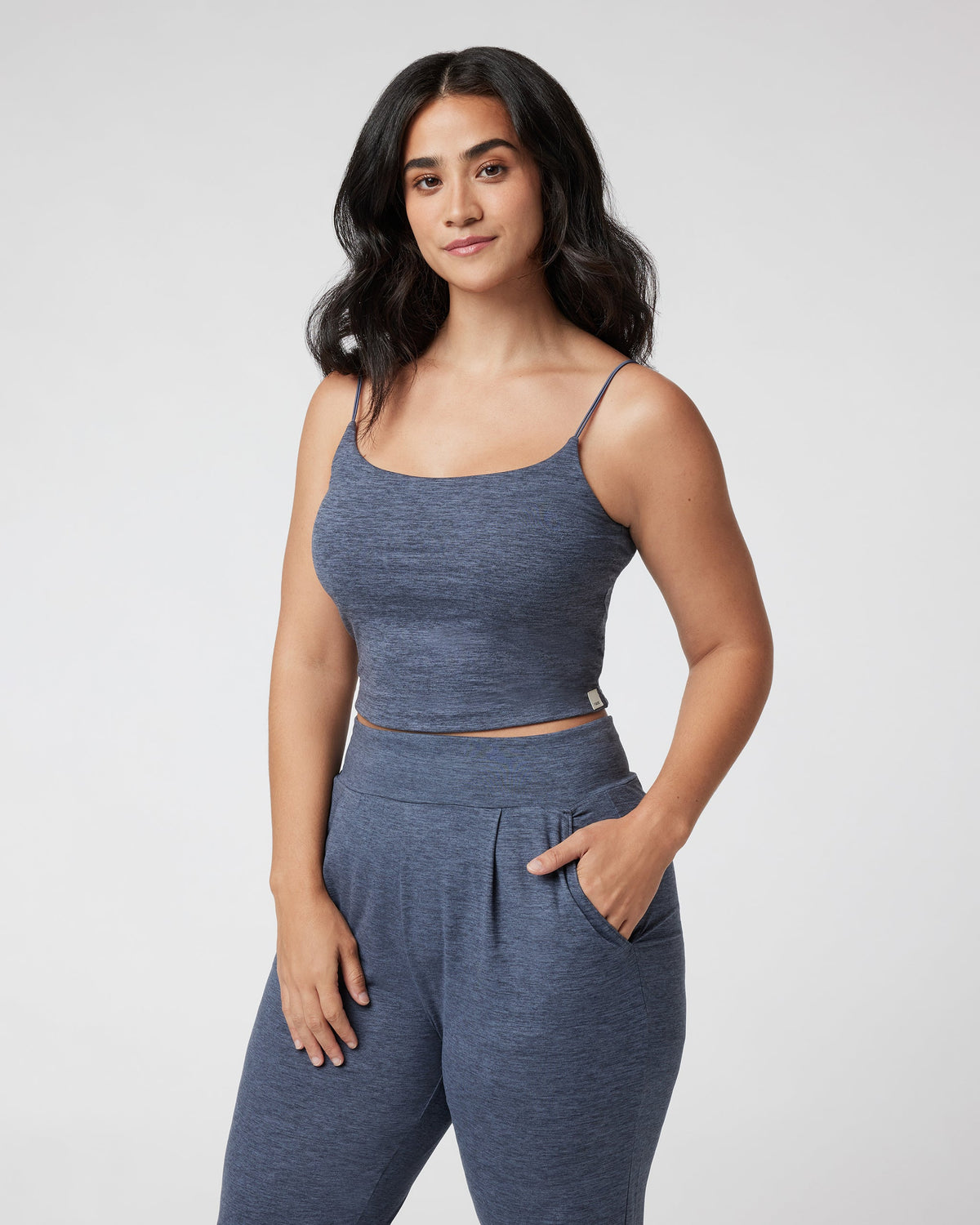 Lux Cami | Azure Heather