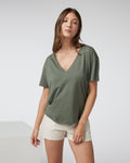 Sutton V-Neck | Army