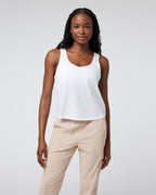 Sutton Relaxed Tank | White