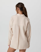 Trestles Twill Button Up | Sand Dollar