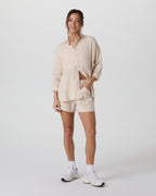 Trestles Twill Button Up | Sand Dollar