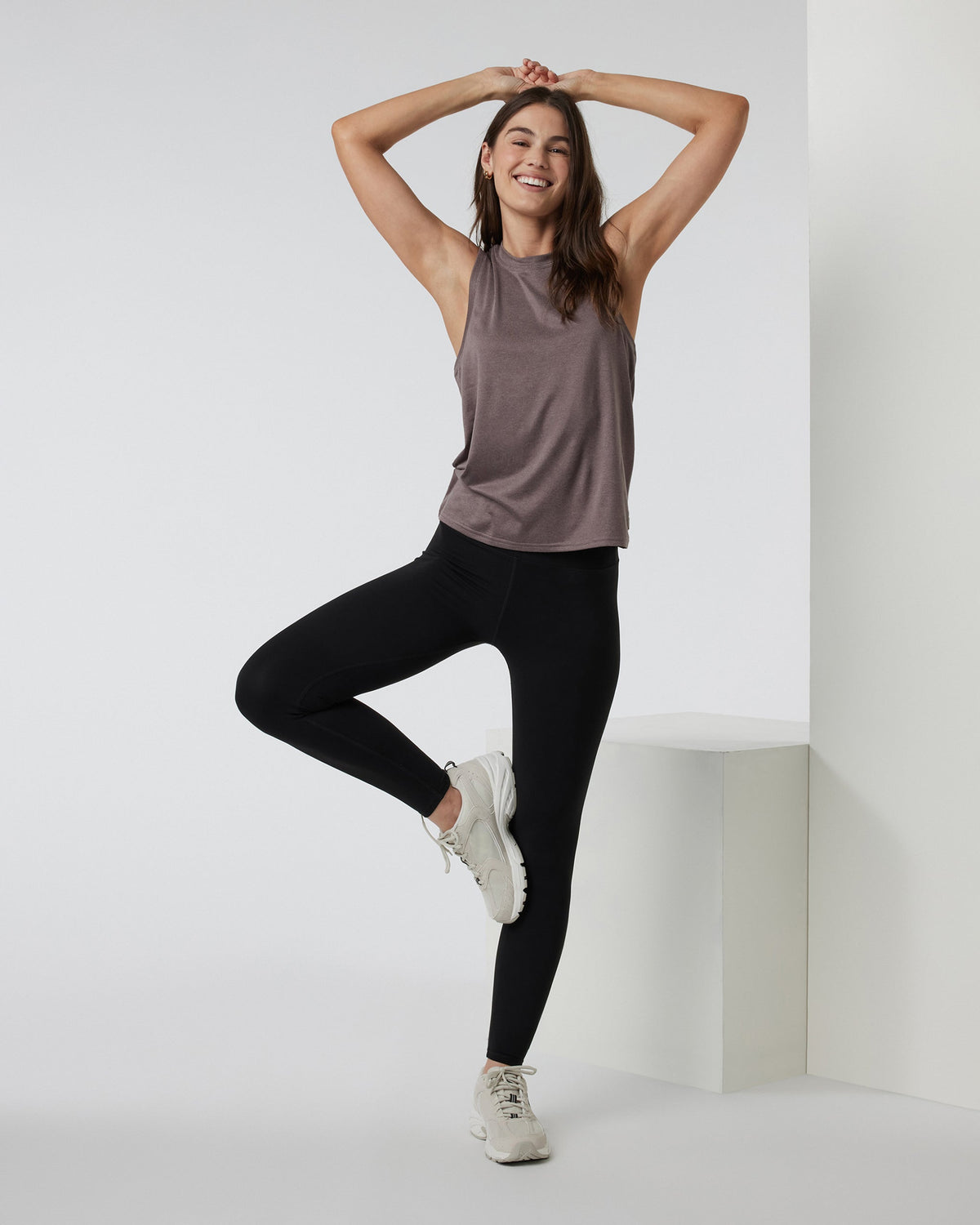 Energy Top Long | Hazel Heather