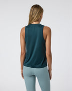 Energy Top Long | Moss Heather