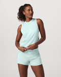 Energy Top Long | Spearmint Heather