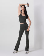 Halo Performance Crop 2.0 | Kale