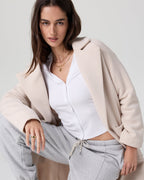 Long Sleeve Pose Cardigan | White