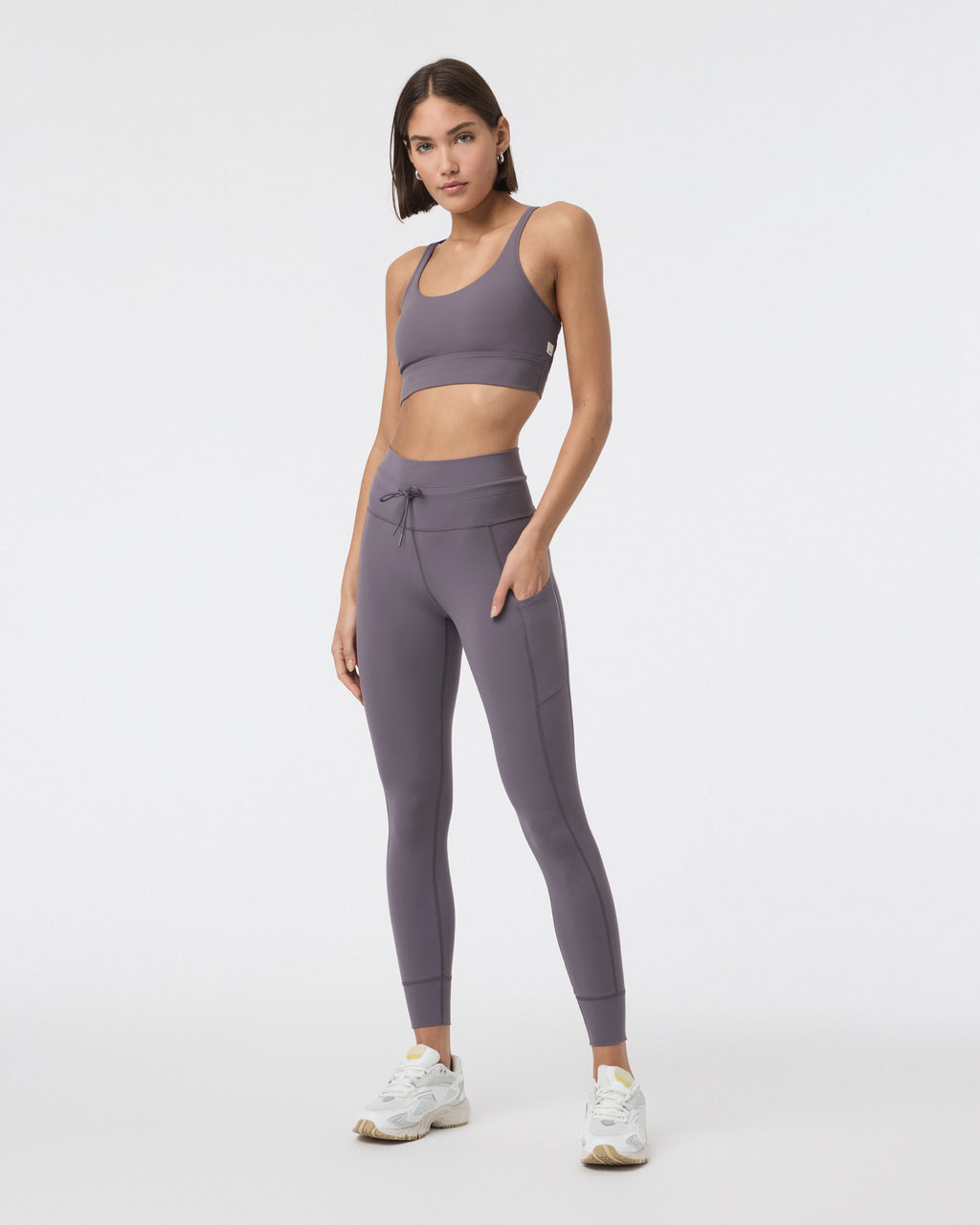 Yosemite Longline Bra | Lunar Grey